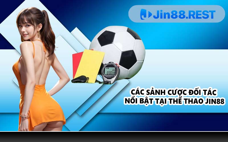 Các sảnh cược đối tác nổi bật tại thể thao JIN88