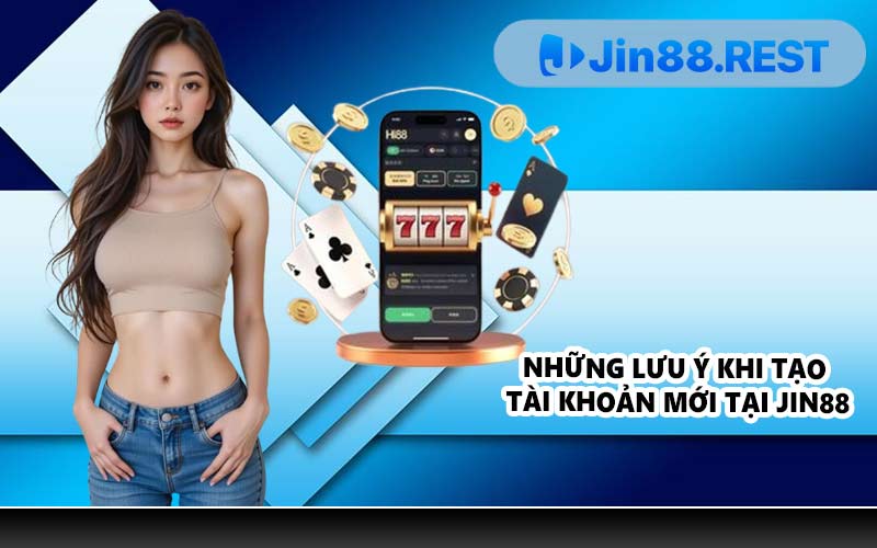 Những lưu ý khi tạo tài khoản mới tại JIN88